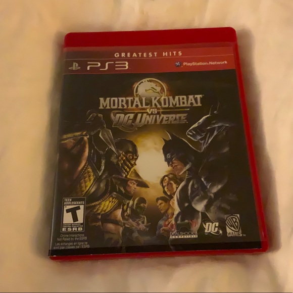 PS3 MORTAL KOMBAT vs DC UNIVERSE GAME - Picture 1 of 3